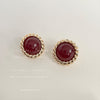 Red Cabochon