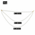 Triple Layer White Faux Pearl Garland Christmas Tree Decor view 4