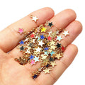 Tiny Enamel Star Pendant Charms in Assorted Bright Colors view 5