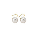 Pearl Hook Earrings in Four Colors With Gold-Tone Hooks view 5