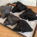 Black Triangle Hair Claw Clips Rhinestone Sequin Styles view 2