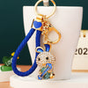 Royal-Blue-Braided Blue-Ruyi-Rabbit