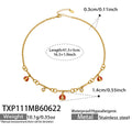 Red Enamel Ladybug Charm Necklace and Bracelet Collection view 6
