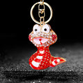 Crystal Snake Keychain Collection in Twenty One Colors and Constructions view 8