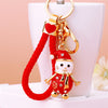 Red-Braided Snowman