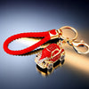 Red-Braided-Loop Red-Jeweled-Car