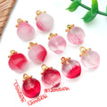 Red Peach and Candy Metal Charms with 5 Listed Options view 2