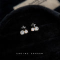 Assorted Gold Tone Crystal Mini Stud Earrings 10 Styles view 6