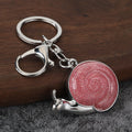 Snail Resin Keychain Pendant for Bags, Cars, and Keys