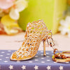 Gold Cutout-Shoe