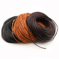 Round Leather Cord Jewelry Making Components In Detailed Metal Finishes view 4