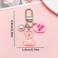 Bear Charm Keychains in 10 Pictured Variations for Bags and Keys view 4