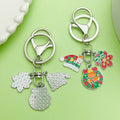 Christmas Charm Keychains Featuring Green Christmas Tree Across 81 Pictured Variations view 2