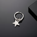 Silver Hoop Charm Earrings Multi Ring Drops 12 Styles view 10