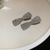 Silver Bow Clip