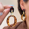 Brown Oval Drops