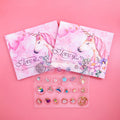 Colorful Unicorn and DIY Bracelet Kit Metal Charms for Jewelry and Craft Projects view 4