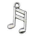 Antique Silver Musical Instrument Metal Charms with 26 Listed Options view 6