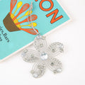 Rhinestone Flower Snowflake Christmas Tree Hanging Ornaments view 6