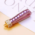 Jeweled Gem Snake Keychains with Three Crystal Loop Combination Options view 10