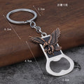 Eagle Metal Bottle Opener Keychain With Three Color Styles view 2