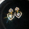 Gold Tone Hearts