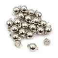 Colorful Spherical Magnetic Clasps With Heart Shaped Loops view 6