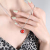 Steel Red Pendant