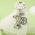 Nautical Travel Metal Keychains in 9 Sailboat, Anchor and Airplane Styles view 4