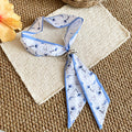 Printed Fabric Scarf Necklaces in Eight Colorful Patterns view 11