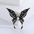 Crystal Butterfly Brooch In 2 Styles With Enamel And Crystal Details view 6