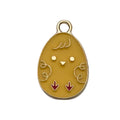 Enamel Zinc Alloy Easter Egg Rabbit Maple Leaf Pumpkin Charm Pendant for DIY Jewelry