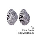 Twisted Hammered Marquise Beads in Three Metal Finishes view 5
