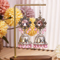 Twenty-Two Beaded Bell and Teardrop Dangle Earring Designs view 11