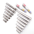 White Hair Clip Metal Charms with 16 Listed Options view 1