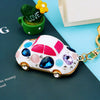 White Rounded-Car