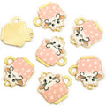 Printed Cat Mug Enamel Charm Collection for Jewelry Making view 12