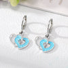Blue Double Heart