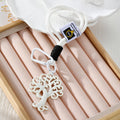 Colorful Tree of Life Rope Wristlet Bag Charms in Five Colors view 6