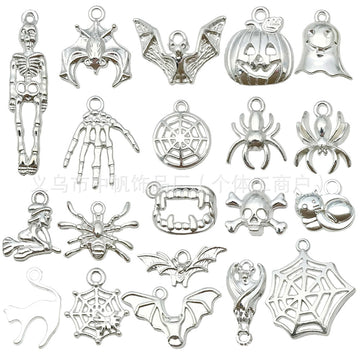 Metallic Bat Metal Charms with 25 Listed Options for DIY Jewelry Making