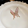 Enamel Butterfly Ear Cuffs In Blue Pink And Purple view 7