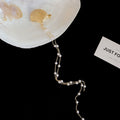 Metal Seashell Duckbill Hair Clips Pearl Drop or Chain Four view 8