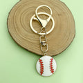 Soccer, Basketball and Football Charm Keychains Featuring Sports Ball Across 30 Variations view 2