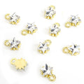 Crystal Mini Star Jewelry Components For DIY Earrings And Bracelets Charms view 6