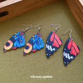 Colorful Butterfly Wing Dangle Hook Earrings Jewelry view 4