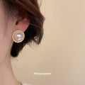 Gold Multi Pair Stud Earring Set Pearl Flower Amber Red view 4