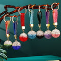 Gradient Crystal Ball Keychains in Six Colors plus Assorted Option view 1