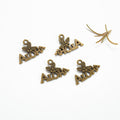 Aloha Letter Alloy Charm Pendant 21x14mm