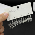 Western Cowboy Hat Boot and Horse Earring Set with Metal Charm Hardware view 2