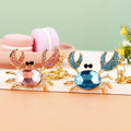 Jeweled Crab and Mixed Novelty Charm Keychains in Eighteen Options view 2